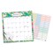 House of Turnowsky OFFICIAL | 2026 12 x 12 Inch (Hanging) Monthly Square Wire-O Calendar | Sticker Sheet